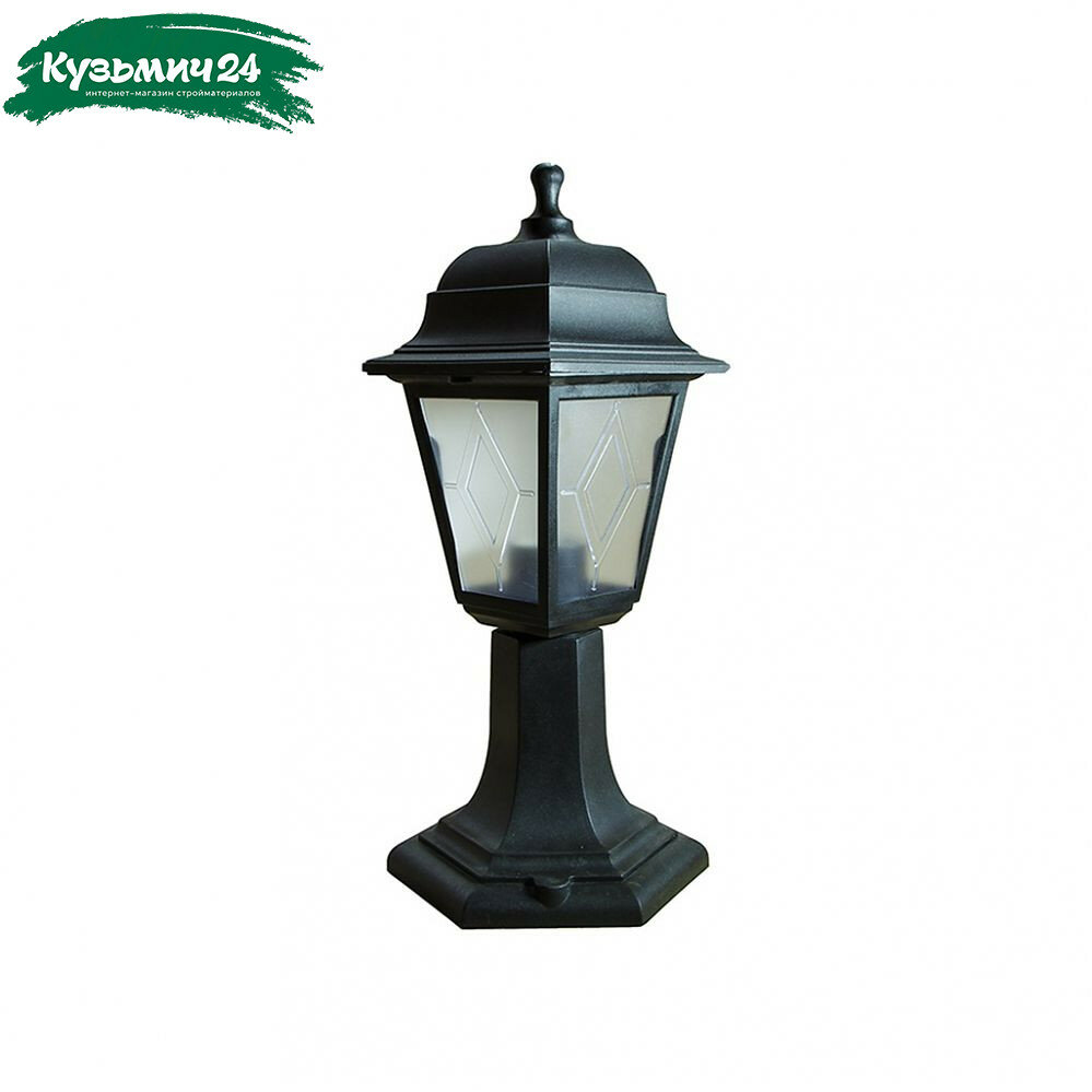 Светильник уличный Uniel UUL-A01F на столб 60 Вт E27 IP44 черный