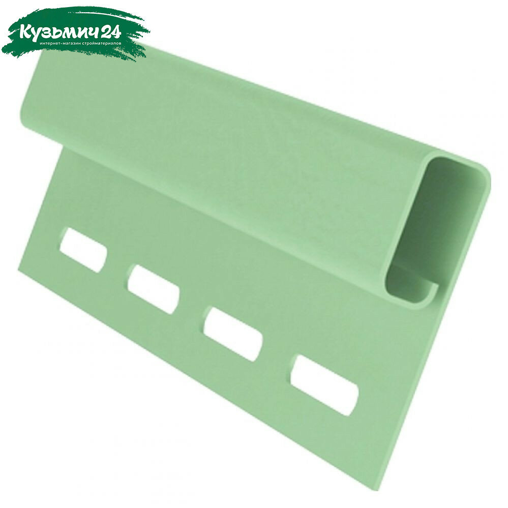 Сайдинг планка Финишная Салатовая 2 шт.