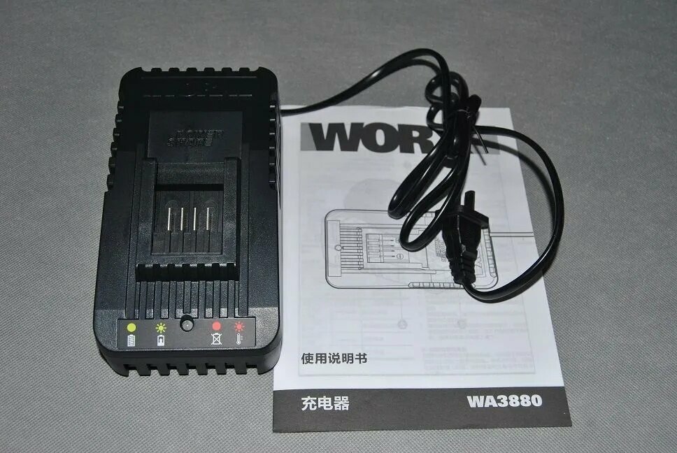 20 - вольтная литиевая батарея WORX WA3553 WA3551 оригинальное зарядное устройство для литиевых батарей WA3880 Универсальная большая емкость новая оригинальная в продаже