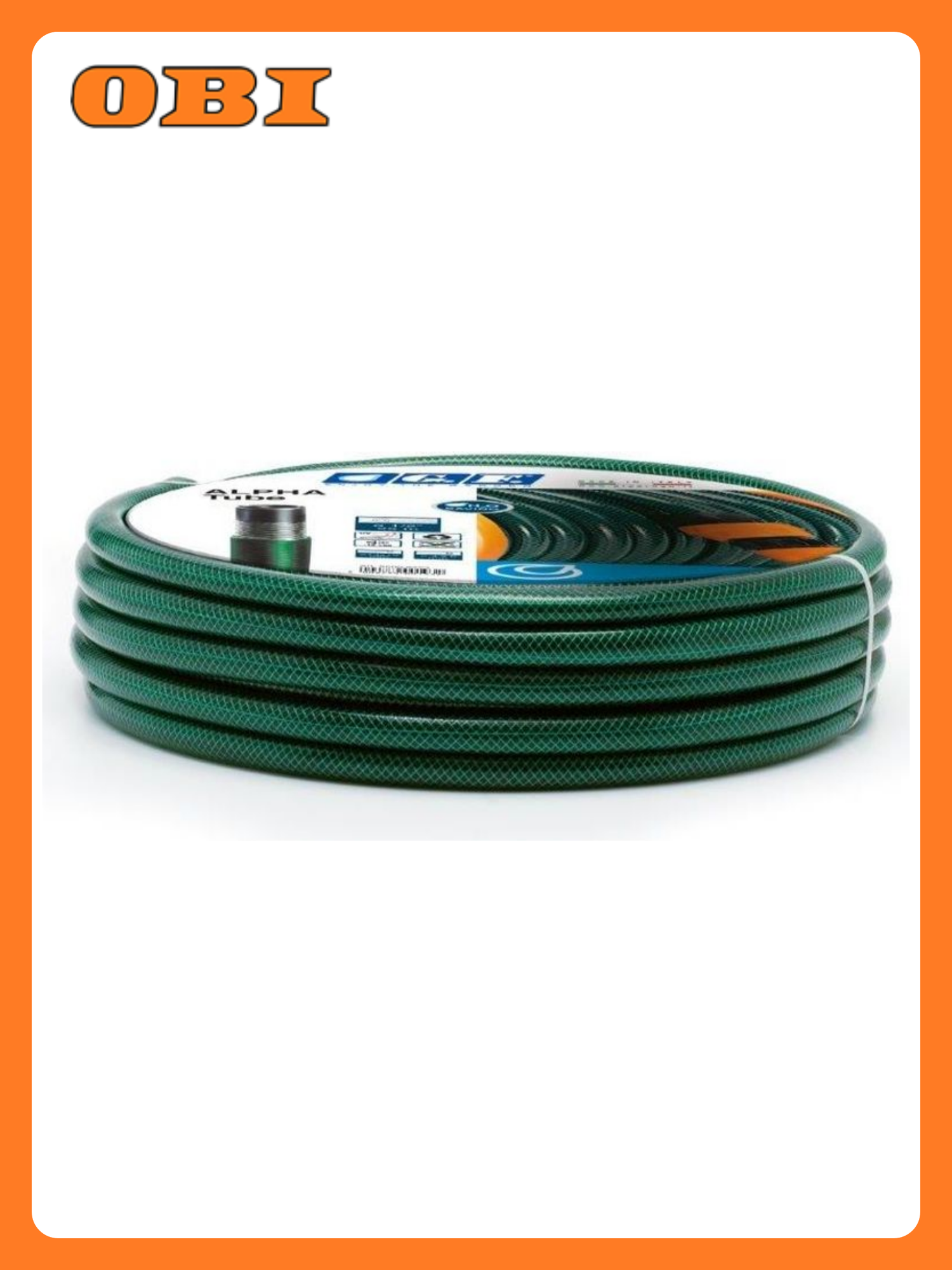 Шланг для полива армированный GF Alpha 80007091 1/2 дюйма 15 м