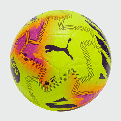 Изображение товара Футбольный мяч Puma Orbita Cup PL Lights 08471501, размер 5, Желтый