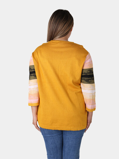 Свитер , размер OneSize, Желтый — фото 1