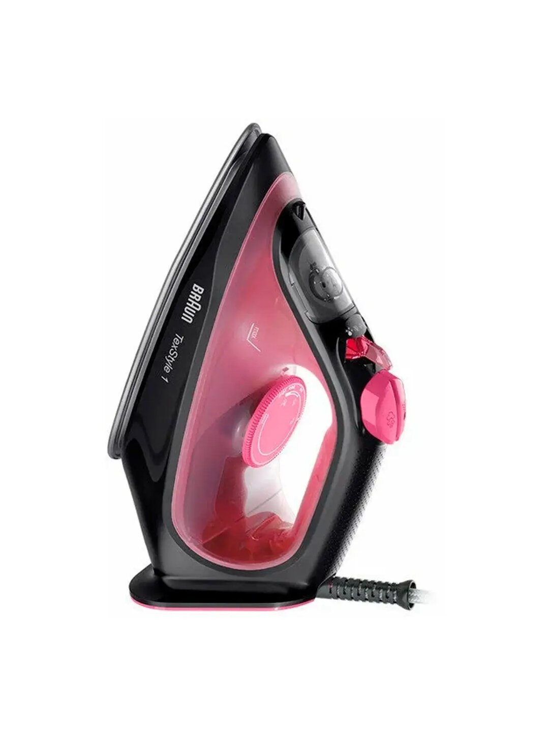 Утюг Braun SI1070PU, подошва SuperCeramic, фиолетовый/черный — фото 1