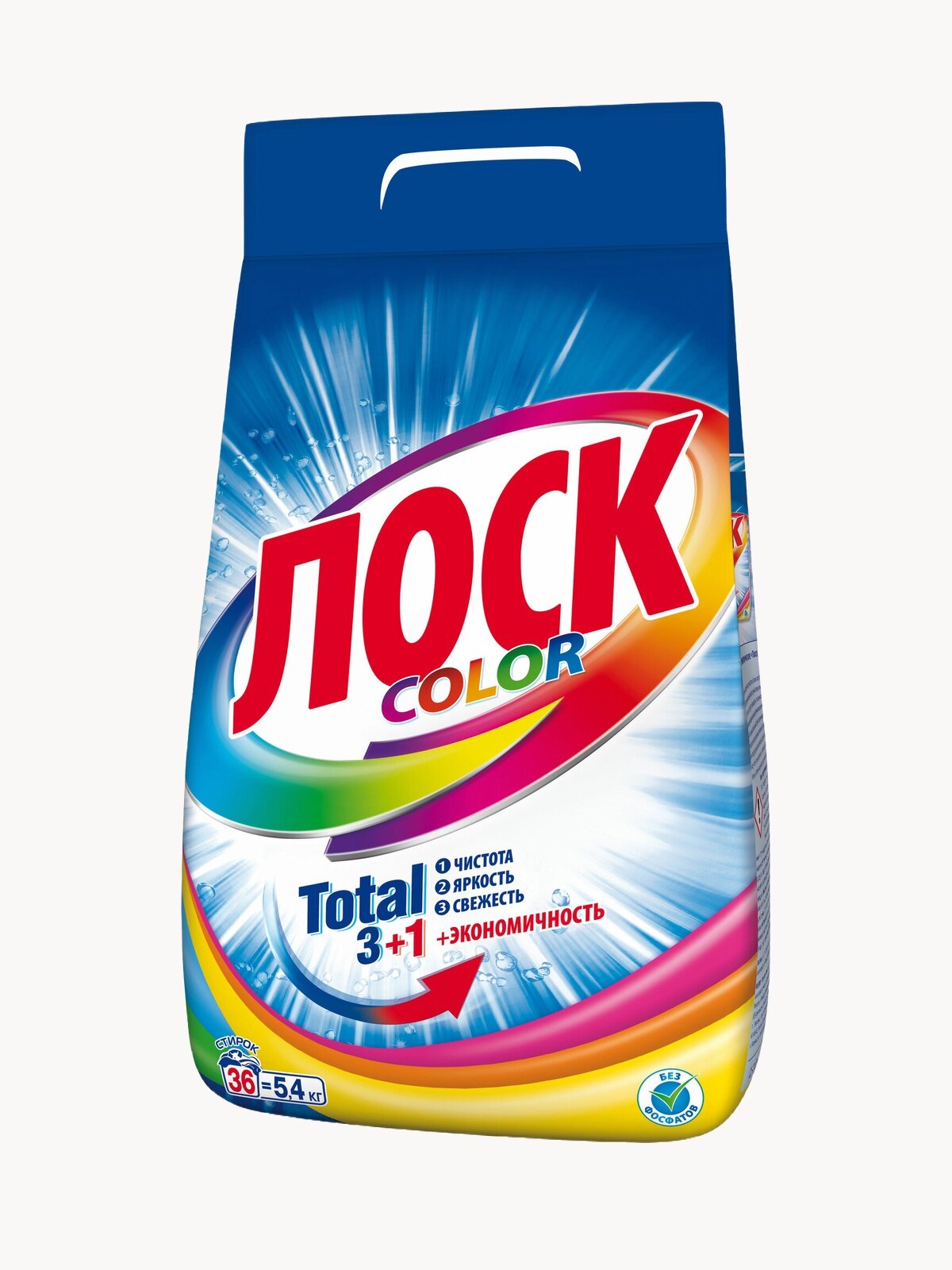 Стиральный порошок Losk Color (автомат) 54 кг пластиковый пакет