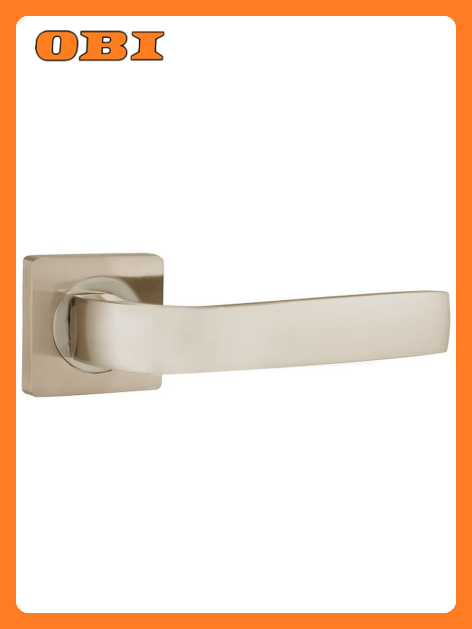 Дверная ручка AJAX EVO JK алюминий гальваническое покрытие 2 шт