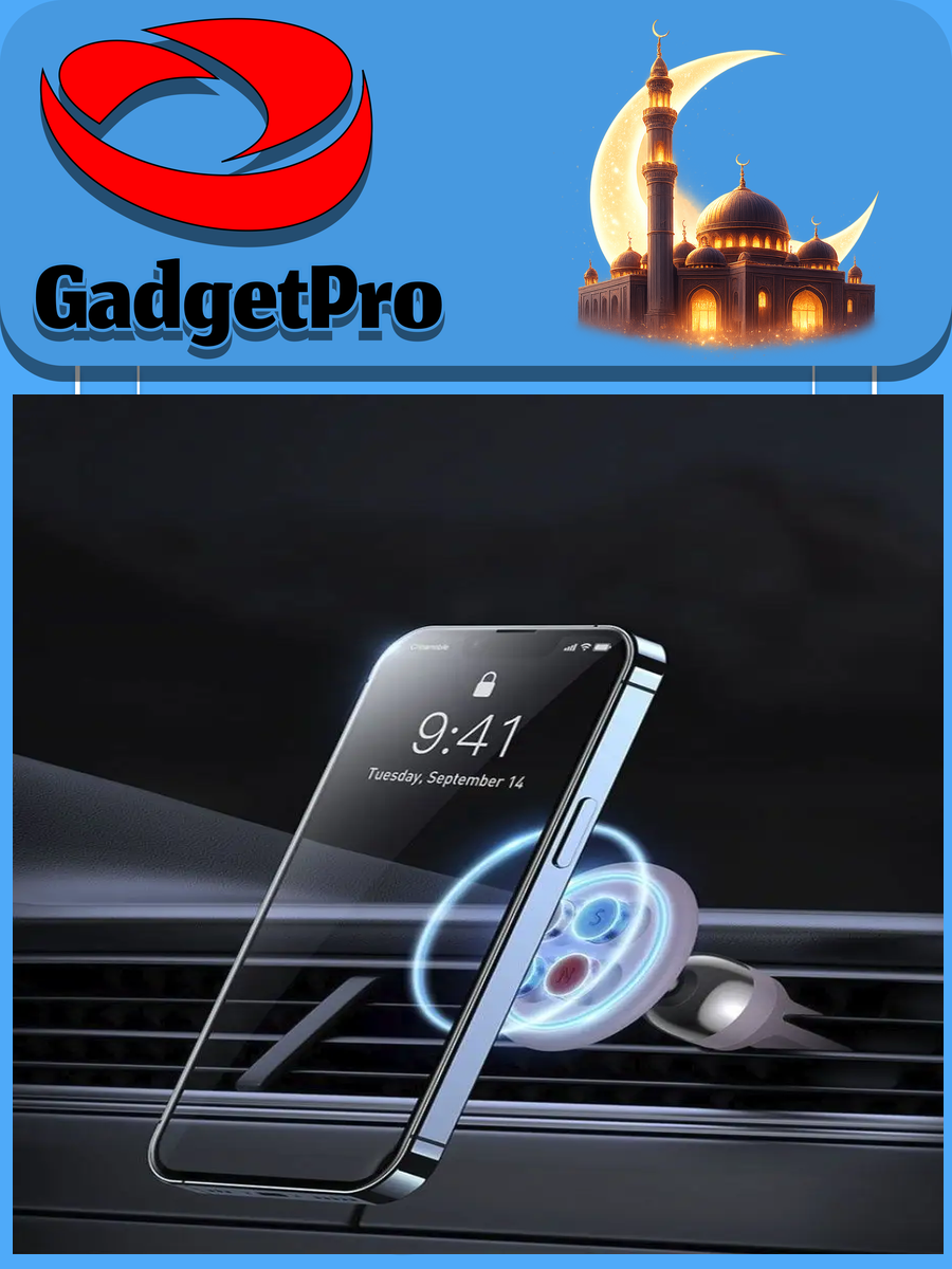 Автодержатель Baseus C01 Magnetic SUCC000105 для телефона в дефлектор, магнитный, черный, надежный.