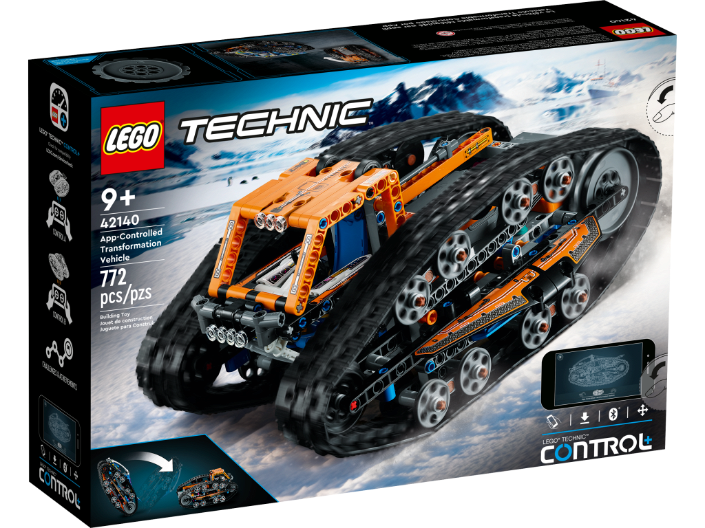 Конструктор LEGO Technic Машина-трансформер на дистанционном управлении 42140, 772 детали, от 9 лет