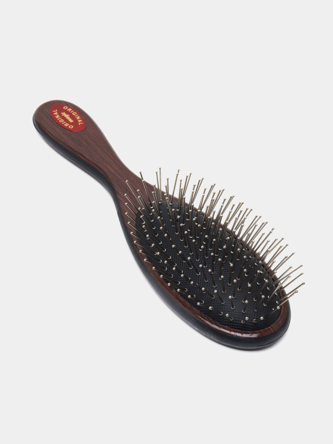 Массажная расчёска с металлическими зубьями для ухода за волосами, для женщин и мужчин