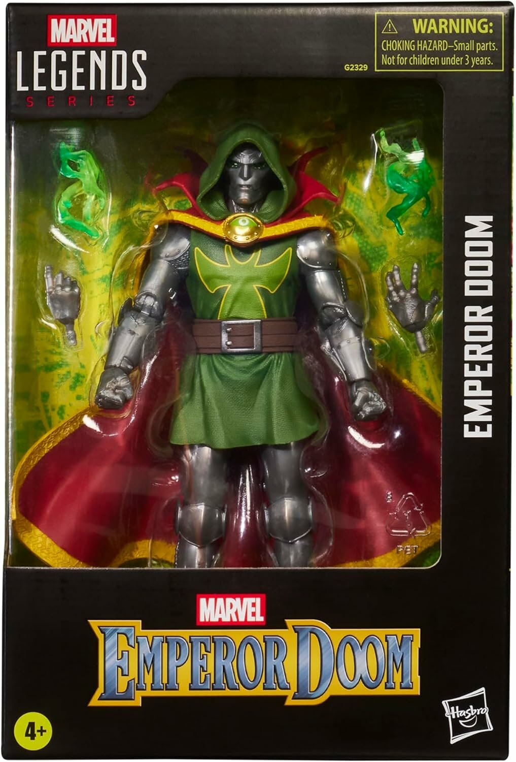 Marvel Legends Emperor Doom 6", One World Under Doom, аксессуары, эффекты магии, плащ и Око