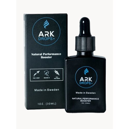 Капли спортивные ARK Drops, мята, без ГМО, флакон с дозатором, 30мл