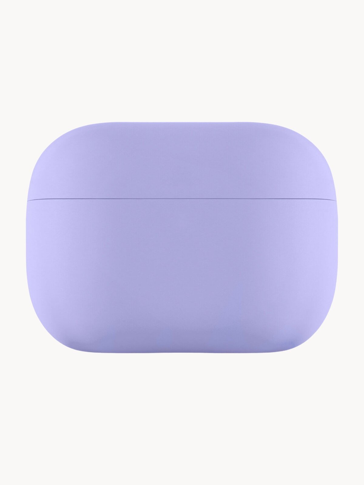 Чехол на AirPods Pro 2/ Pro uBear Touch Case силиконовый ультратонкий 0.8 мм, цвет: сиреневый