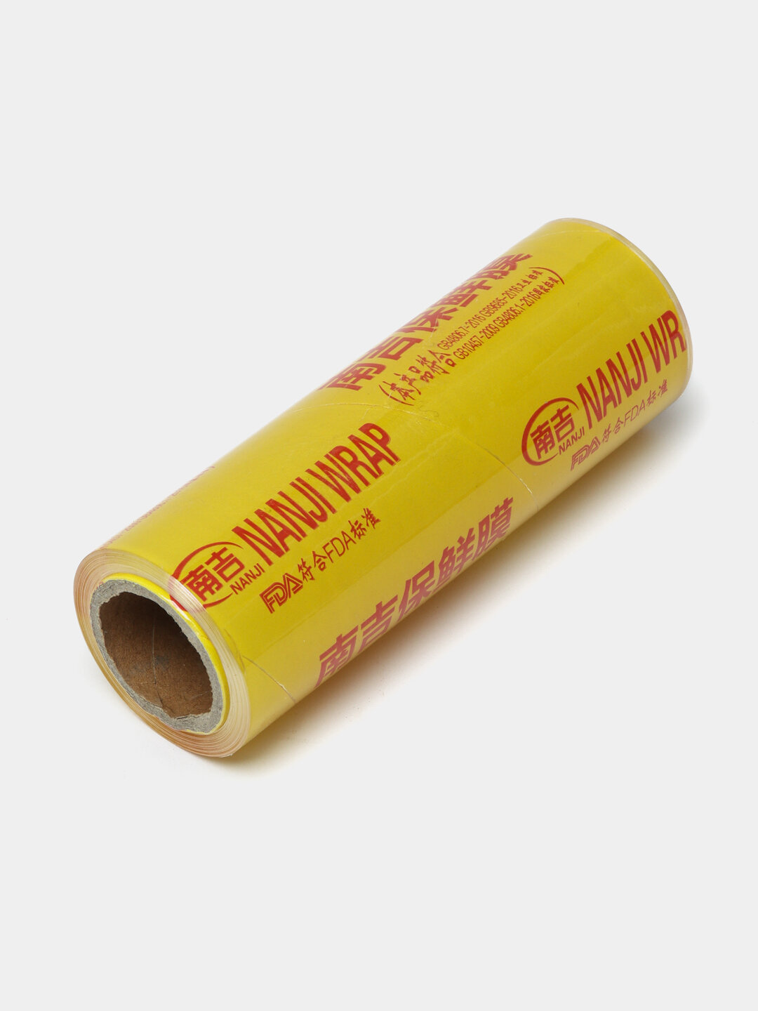 Стретч-пленка "Nanjiwrap", для продуктов, прозрачная, длина 100/200м