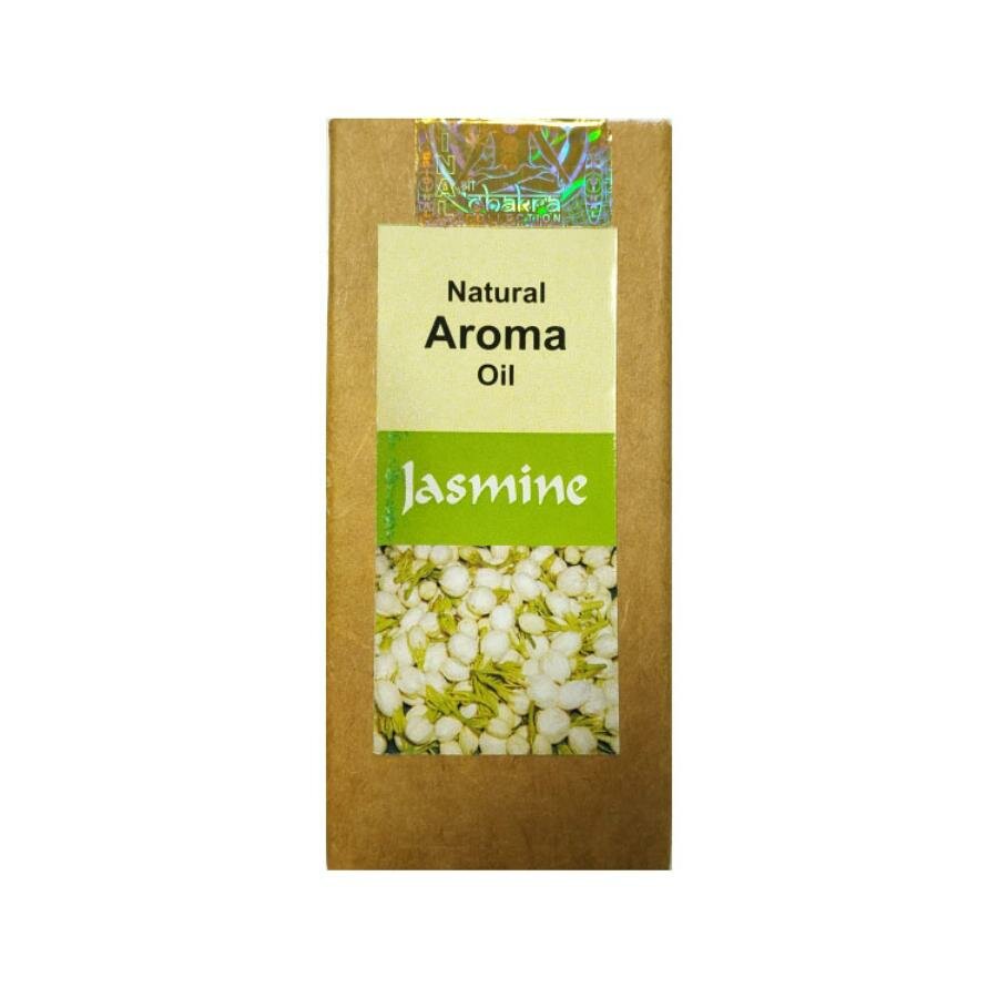 Natural Aroma Oil JASMINE Shri Chakra (Натуральное ароматическое масло жасмин Шри Чакра) 10 мл.