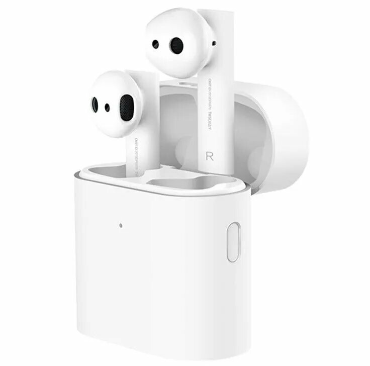 Наушники беспроводные с микрофоном Xiaomi Mi True Wireless Earphones 2S, Bluetooth, USB Type-C, белый