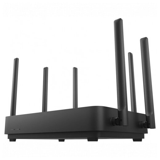 Изображение Wi-Fi роутер Xiaomi Mi Router AX3200 Black, двухдиапазонный, черный