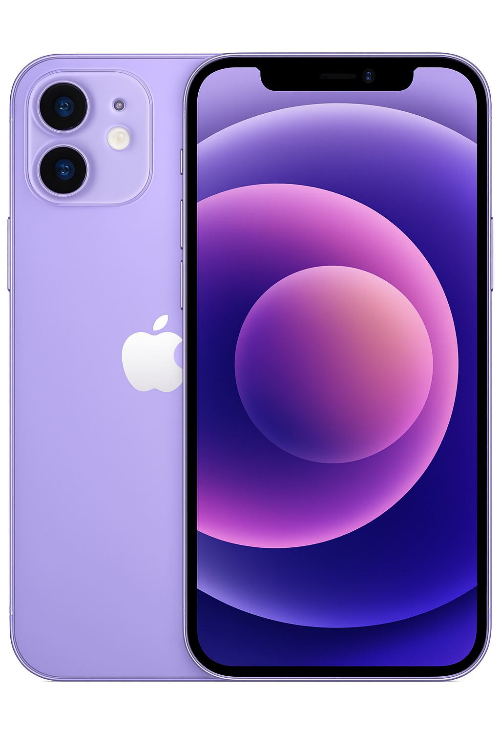 Новый Запечатанный Телефон Apple iPhone - Айфон 12 128 ГБ, цвет фиолетовый