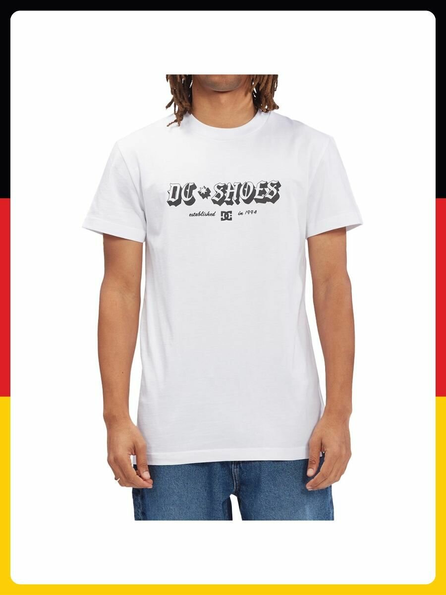 Футболка спортивная DC Shoes, размер XL., белый