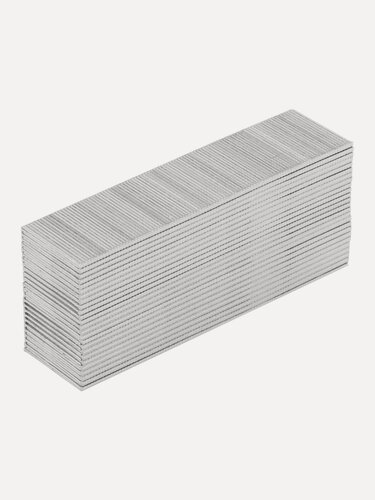 Изображение товара Гвозди для пневматического нейлера 18GA Matrix, 1.25х1 мм сечение и 32 мм длина, 5000 шт, никелированная сталь, 57612