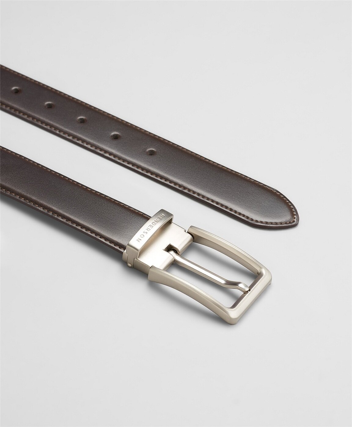 Ремень HENDERSON для мужчин, размер 125, коричневый — фото 1