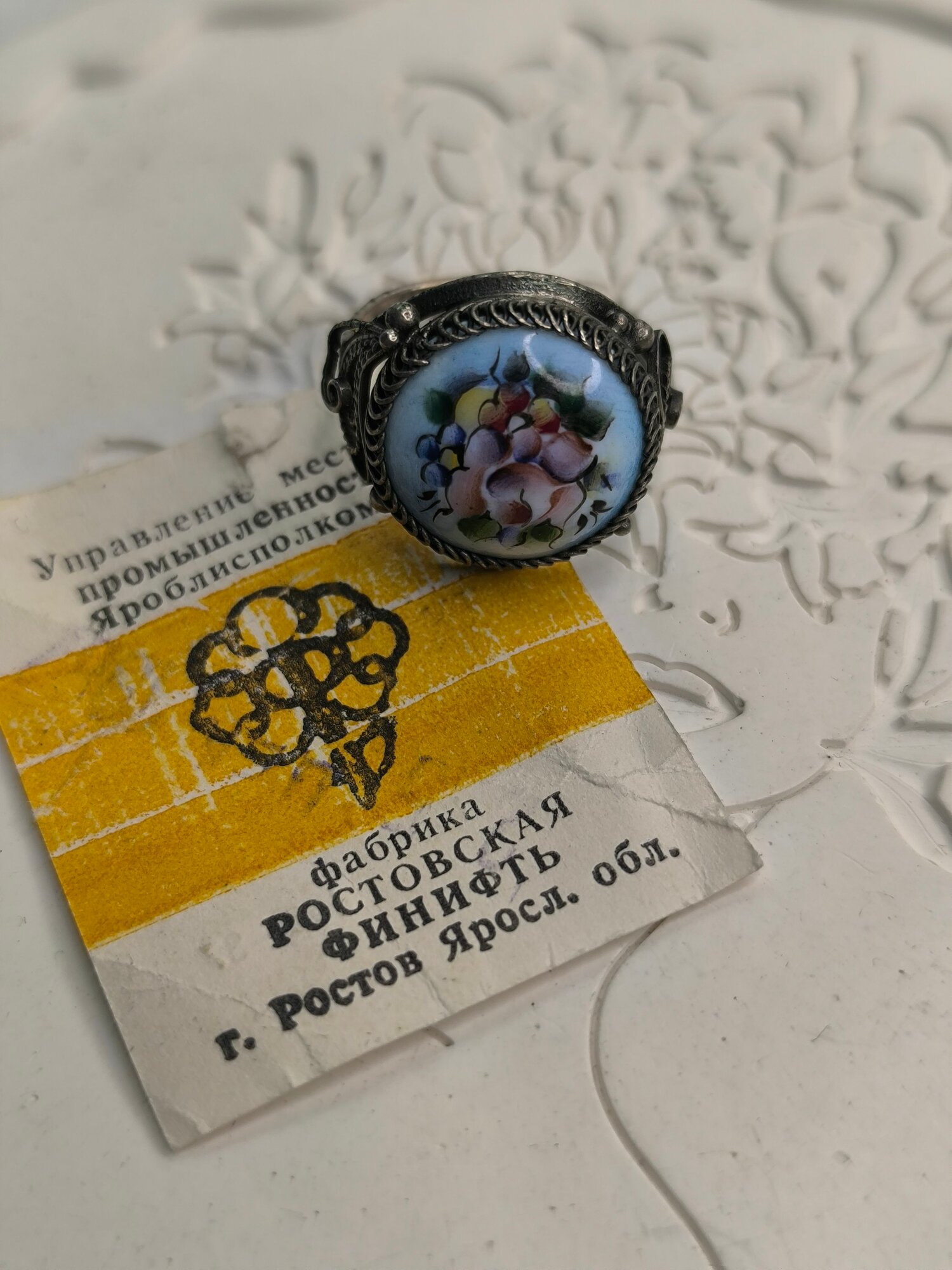 Кольцо, размер 18.5