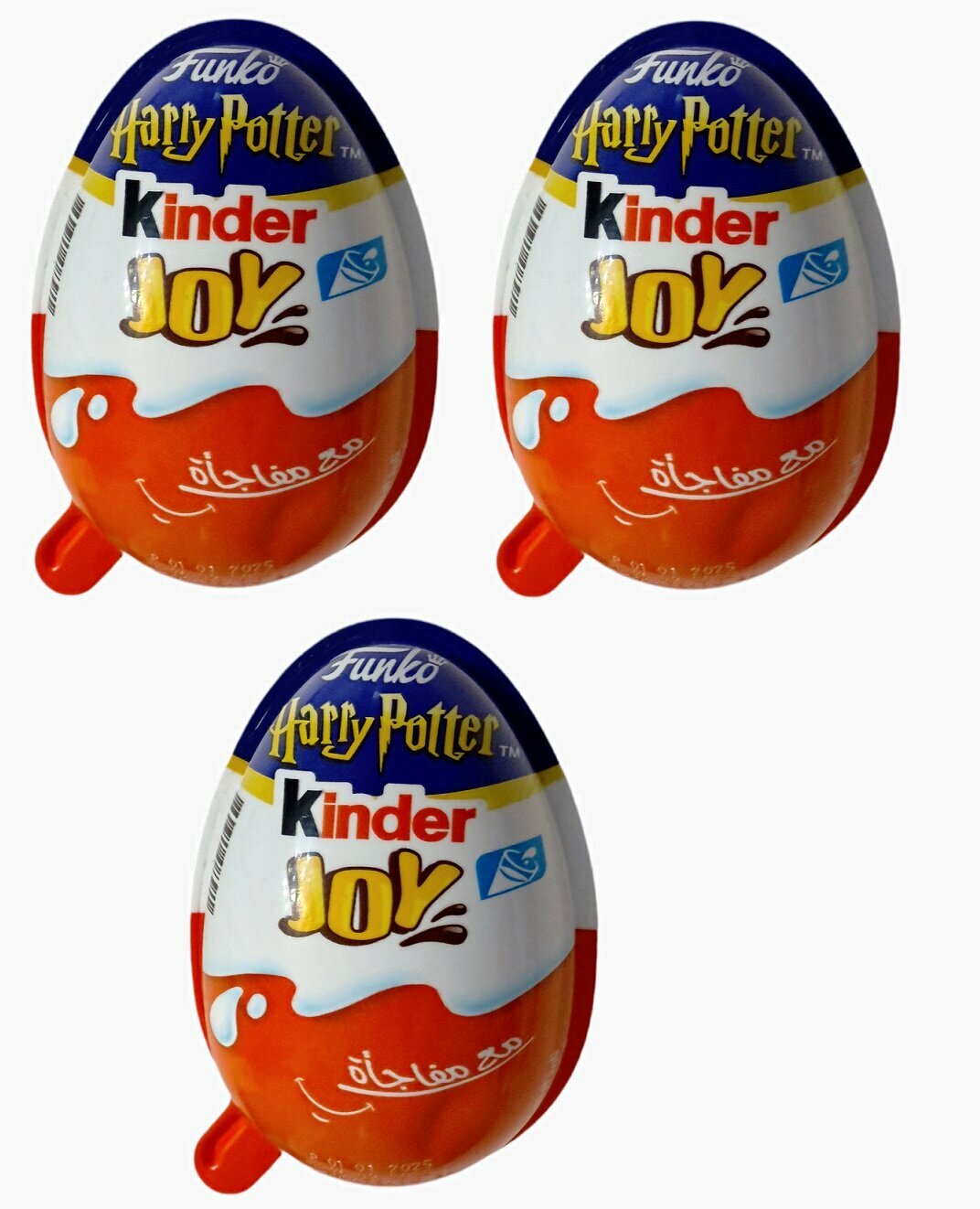 Шоколадное яйцо, Kinder Joy Funko Harry Potter, (3 шт. х 20 гр.)