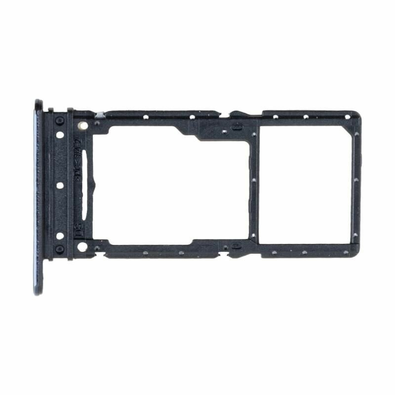 Лоток Sim-карты для Samsung SM-A736B (Galaxy A73 5G) и карты памяти <черный> — фото 1