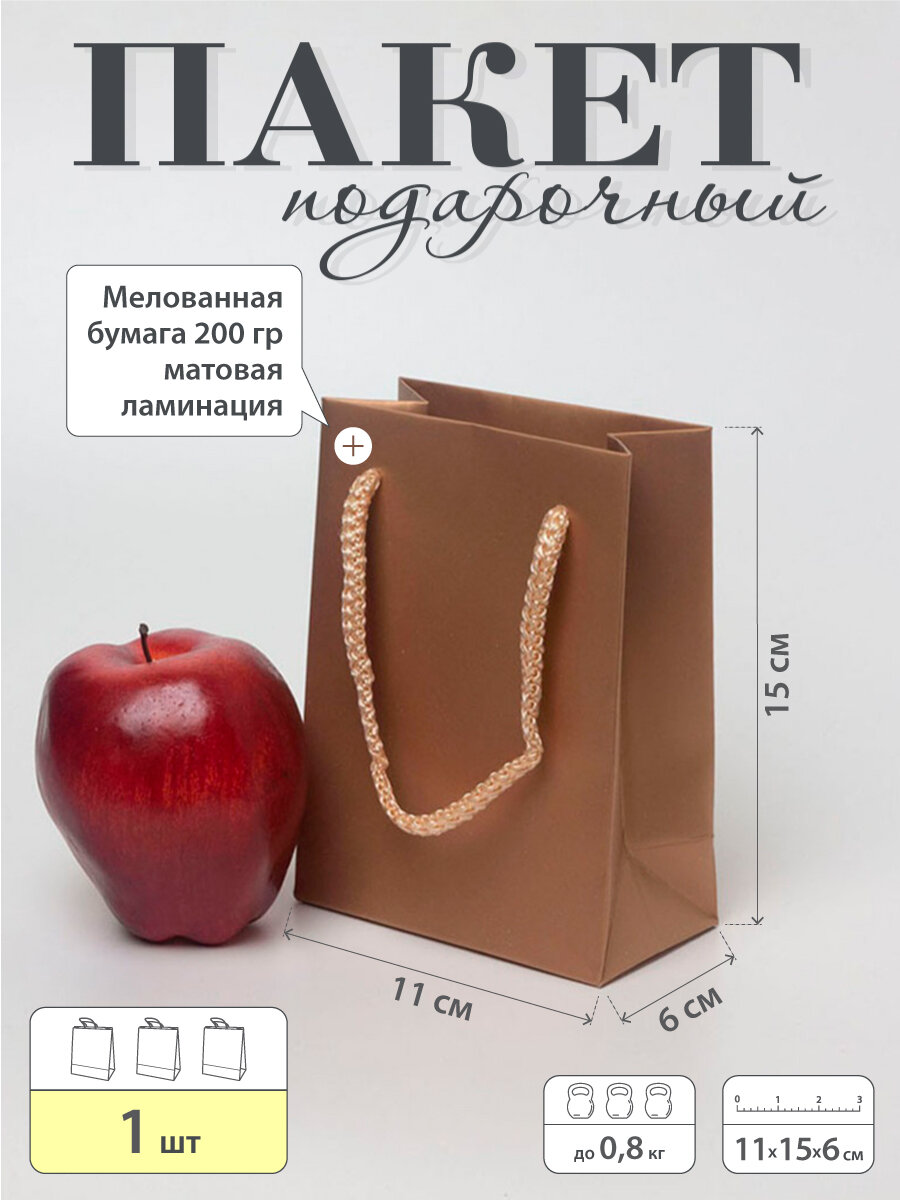 Пакет подарочный 