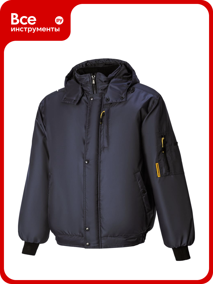 Утепленная куртка союзспецодежда драйвер темно-синяя р. 48-50 рост 170-176 2000000127019