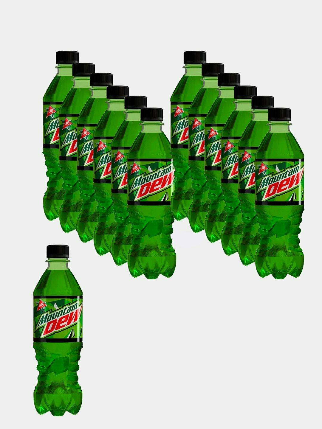Газированный напиток Mountain Dew, 500 мл * 12 шт