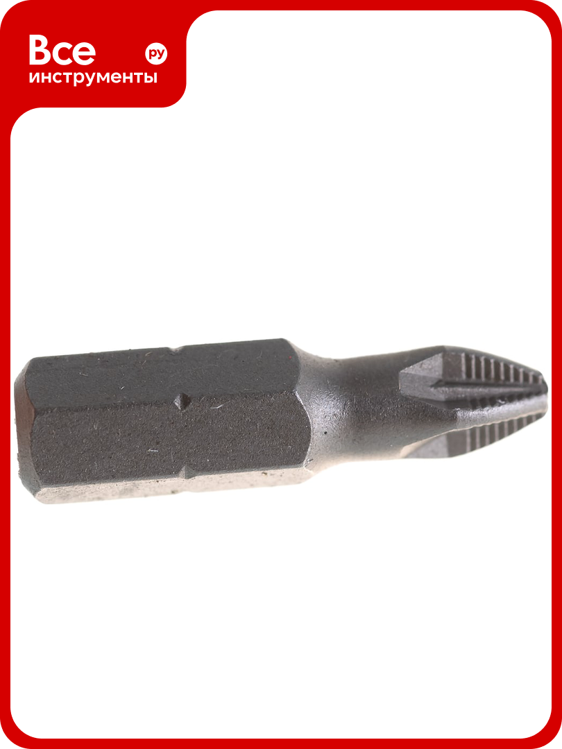 Биты  C 1 4  PZ 2  25 мм  2 шт   STAYER 26221-2-25-02