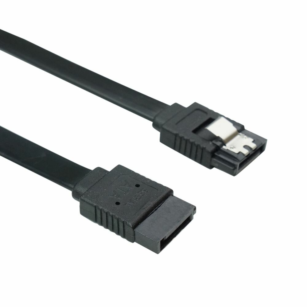 Кабель интерфейсный SATA-SATA, длина 0.5 м (ORIENT C909) — фото 1