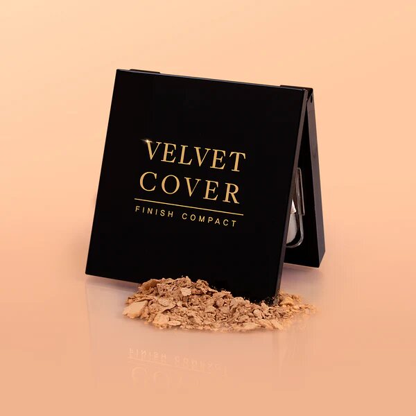Компактная пудра Dr. Hedison Velvet Cover, SPF 24, стойкая, бежевая — фото 1