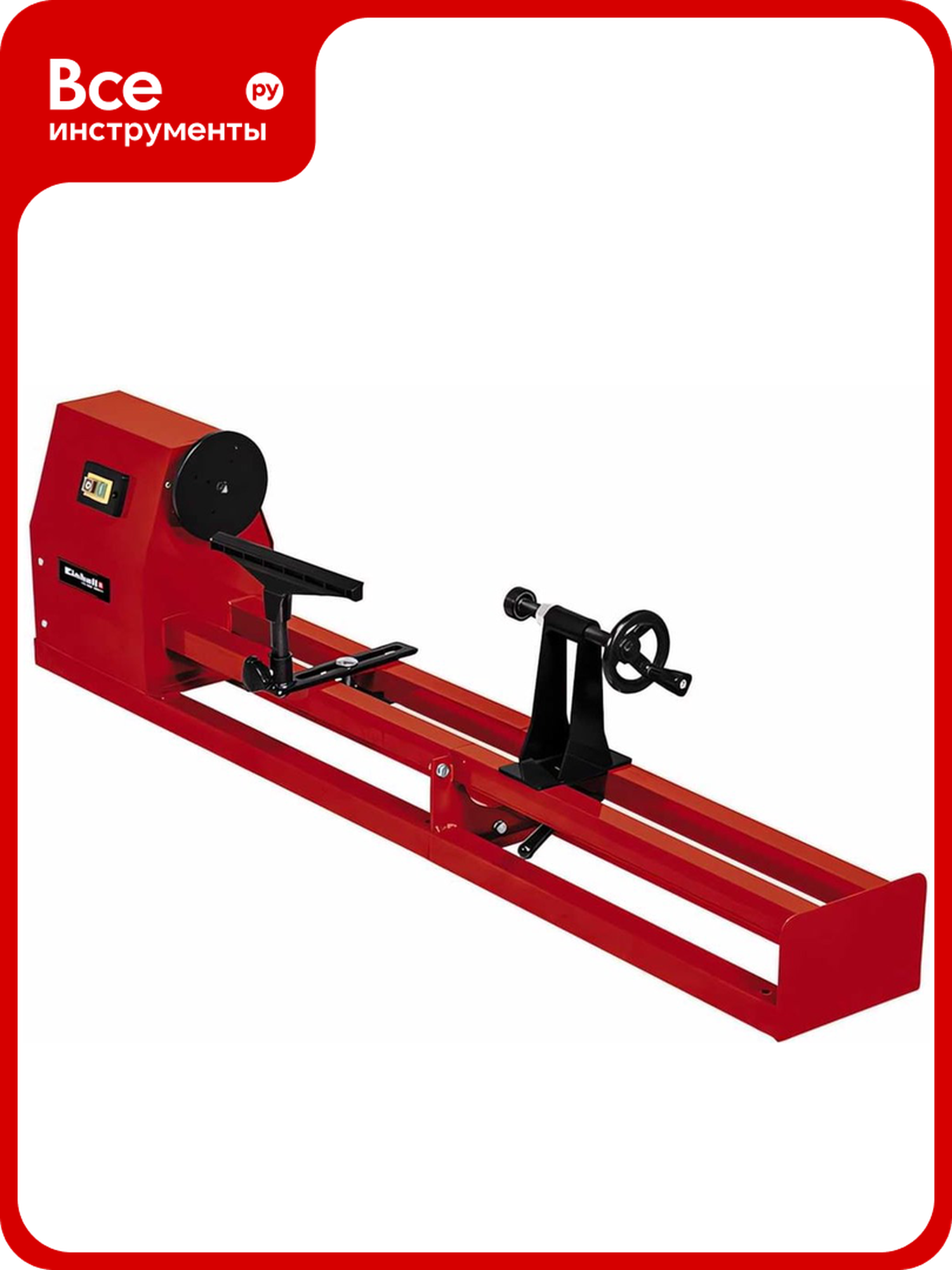Токарный станок Einhell TC-WW 1000/1 4312110 для дерева 4 скорости 400Вт