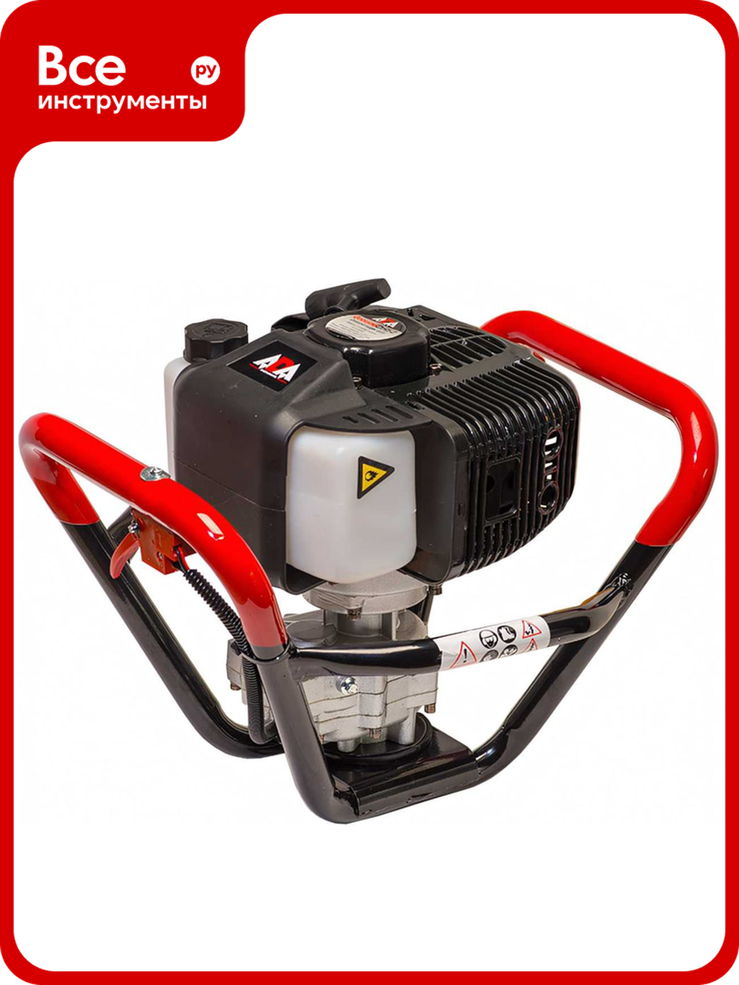 Бензобур ADA Instruments Ground Drill-2 А00419 2-тактный двигатель 2.45 л. с без шнека