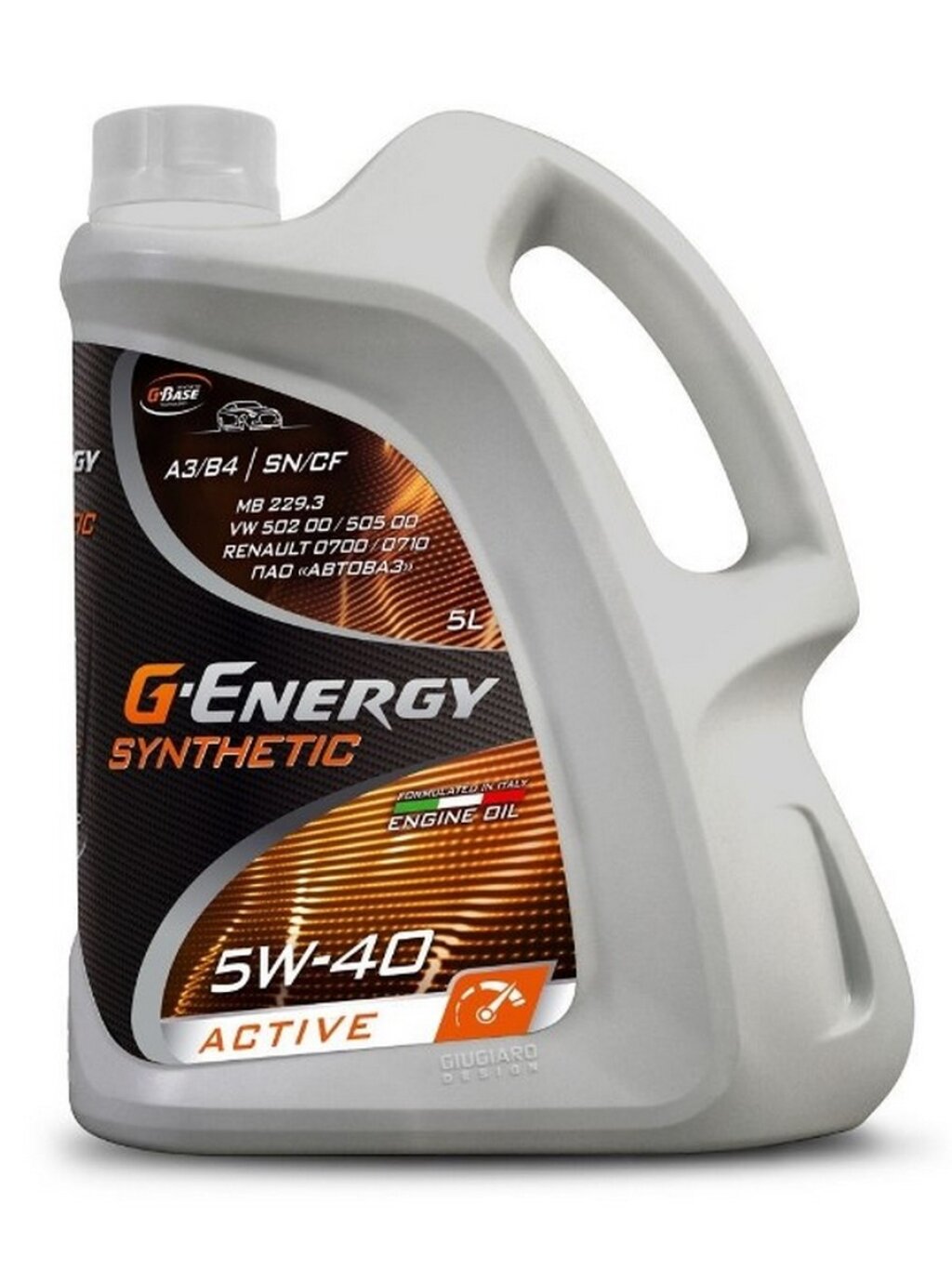 Моторное масло G-Energy Synthetic Active 5W-40 синтетическое 5 л