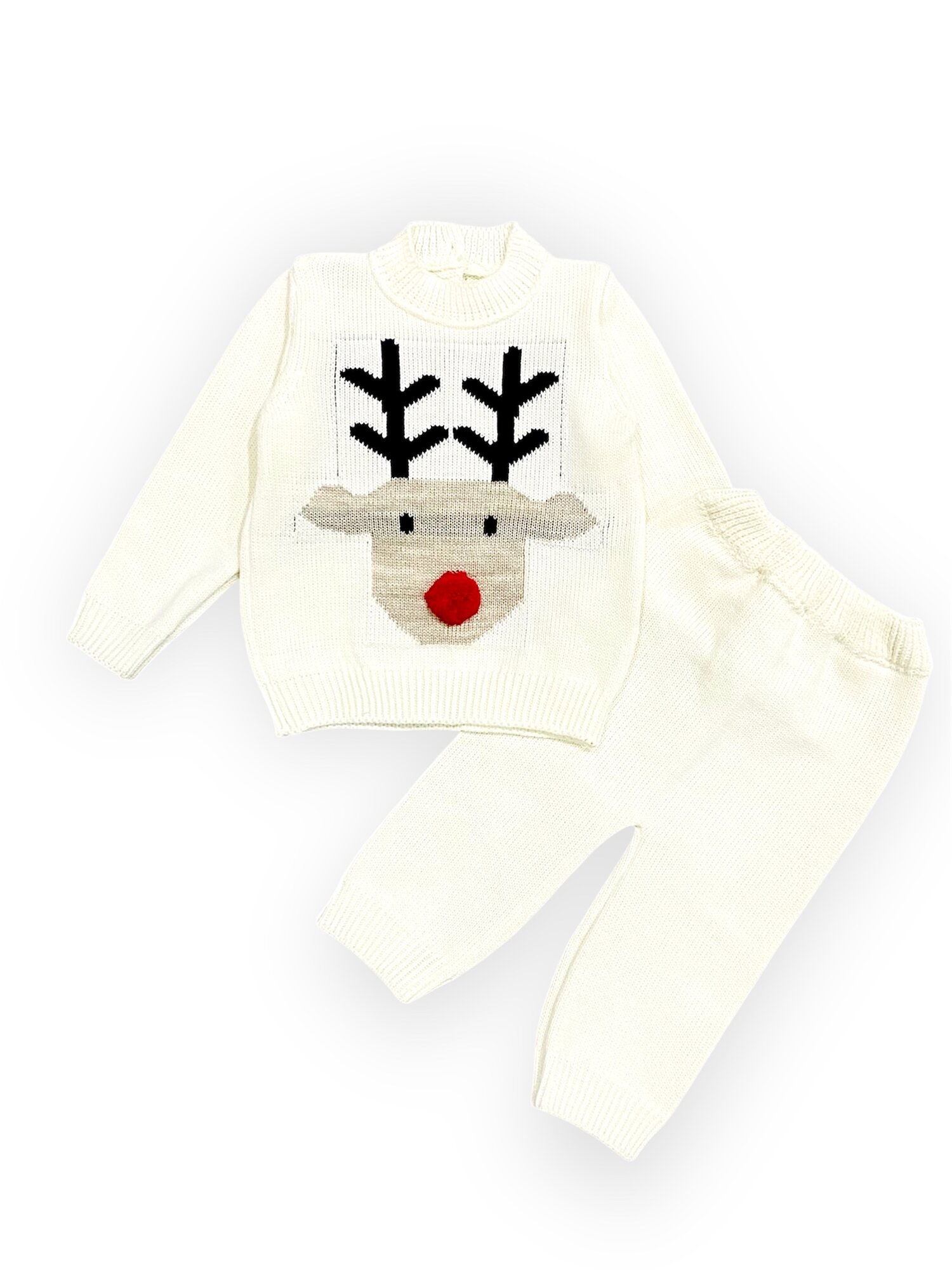 Комплект одежды Gunesh Line Textile линейка, размер 86, молочный — фото 1