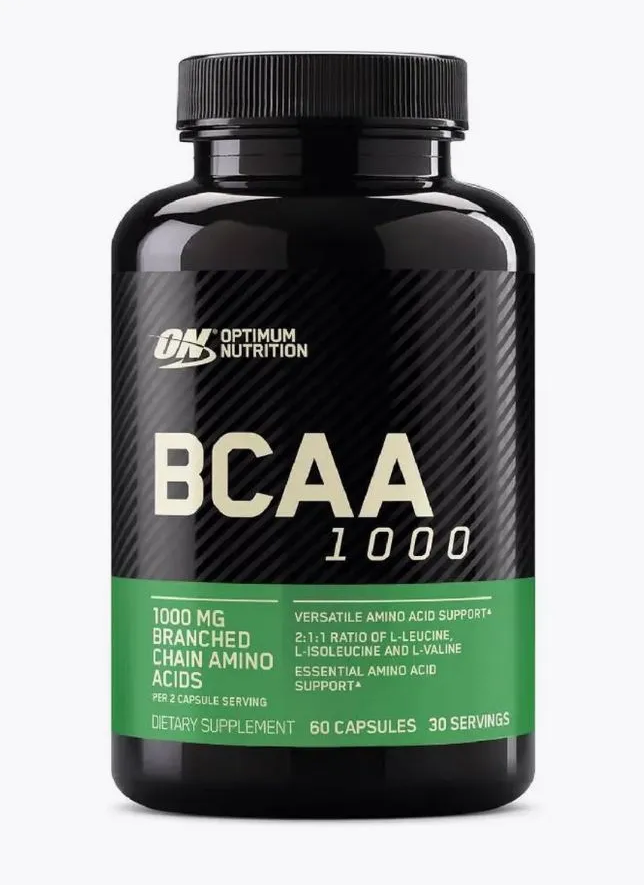 Аминокислоты Optimum Nutrition BCAA 1000, 60 капсул