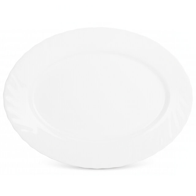 LUMINARC Трианон овальное блюдо из стекла 29x21,5x2 см для сервировки на столе