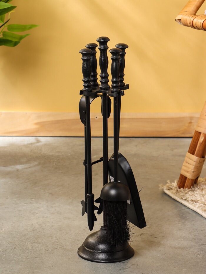 Каминный набор 42 см сталь