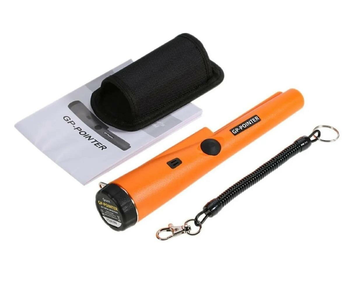 Пинпоинтер Tianxun GP Pointer MD-700, 23,1 х 2,2 см, оранжевый — фото 1