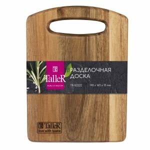 Доска разделочная TalleR TR-52222 19.8x14.5 см акация