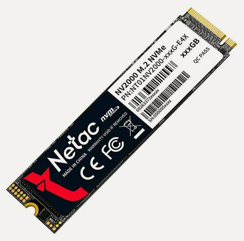 Изображение товара Накопитель SSD Netac M.2 NV2 512 Гб PCIe NT01NV2000-512-E4X