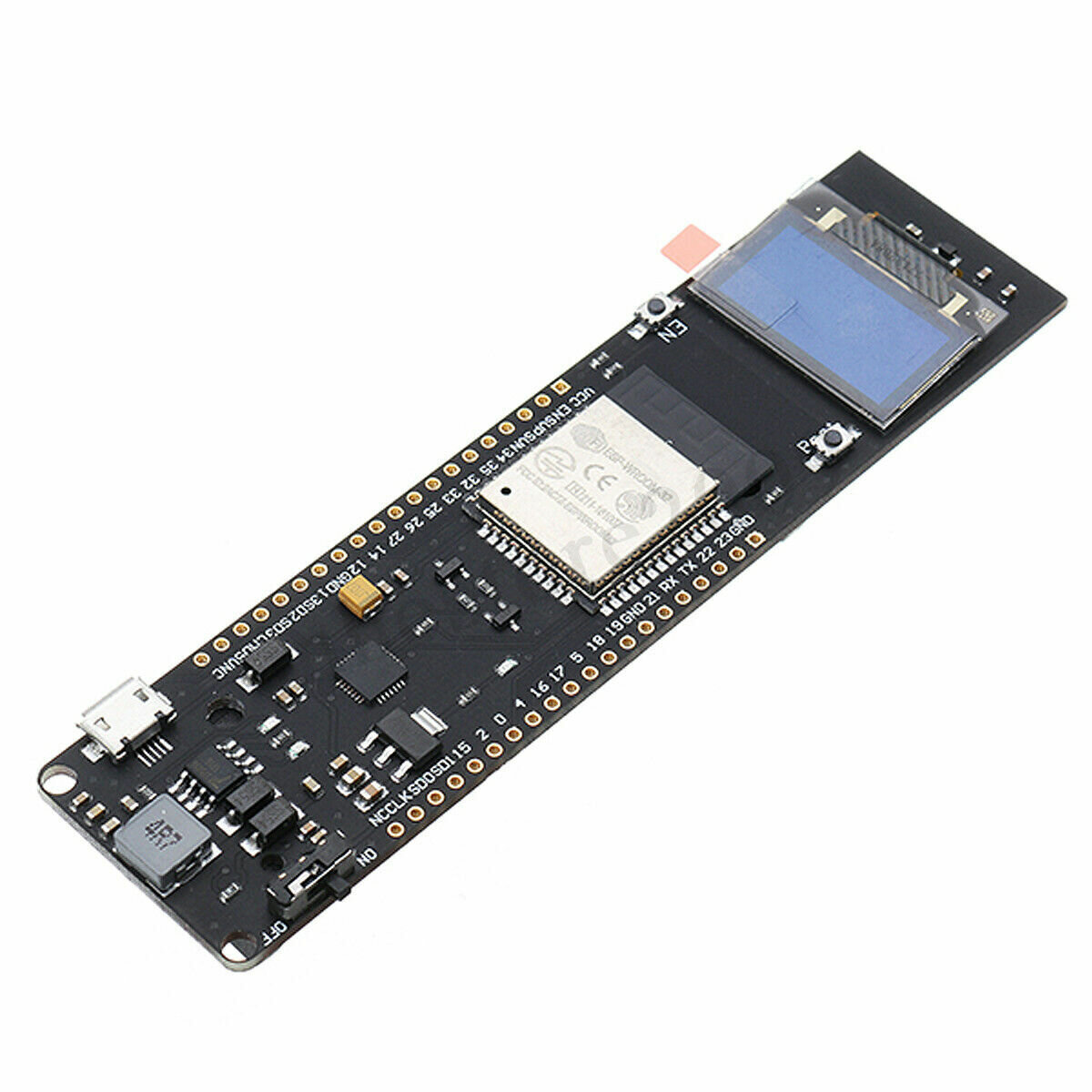 Беспроводной Bluetooth-модуль wemos ESP32 WIFI с держателем батареи 18650 + 0,96-дюймовая OLED-плата разработки