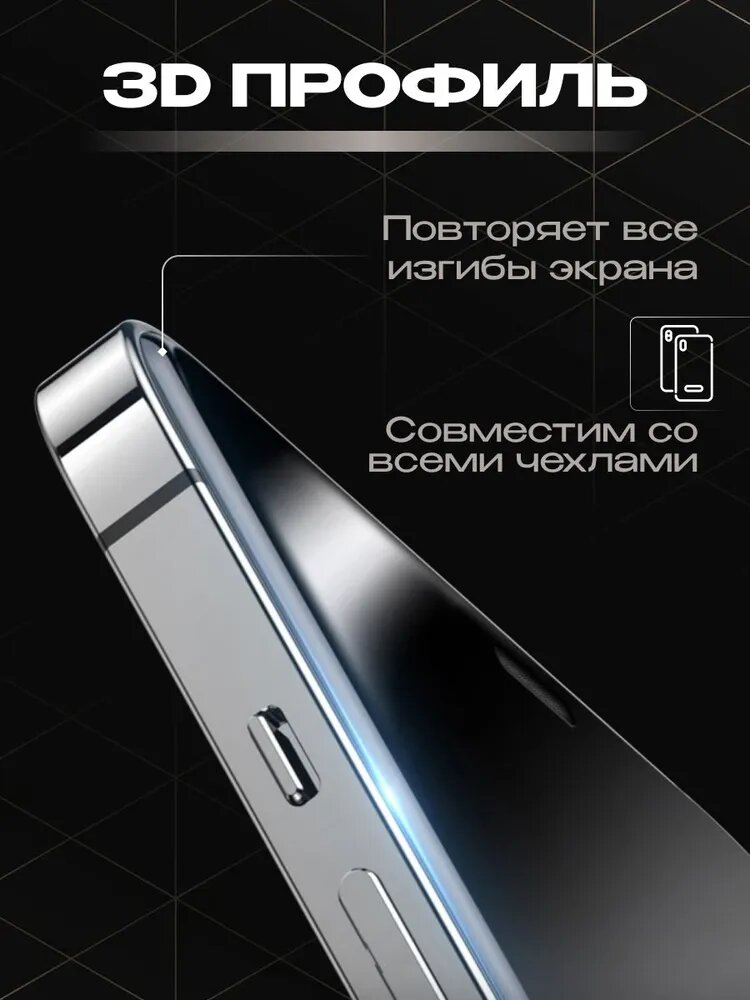 Защитное стекло, для Xiaomi Redmi NOTE 12 PRO, антистатическое 10ШТ — фото 1