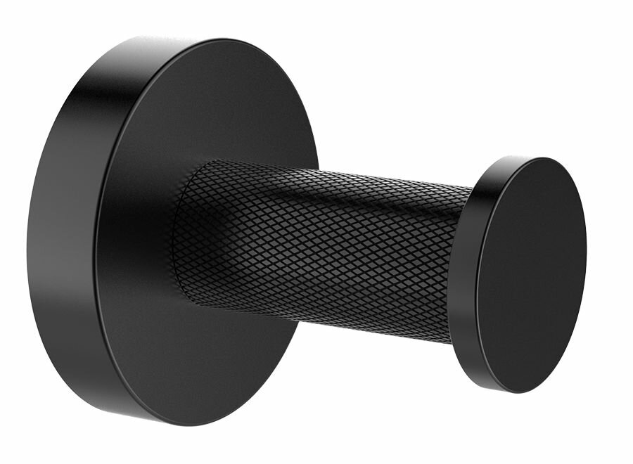 Крючок одинарный для полотенца (черный)VIEIR V5501-C