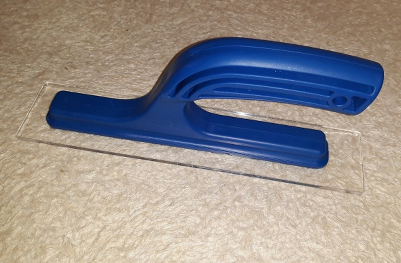 Терка Bioplast малая для жидких обоев бесцветная