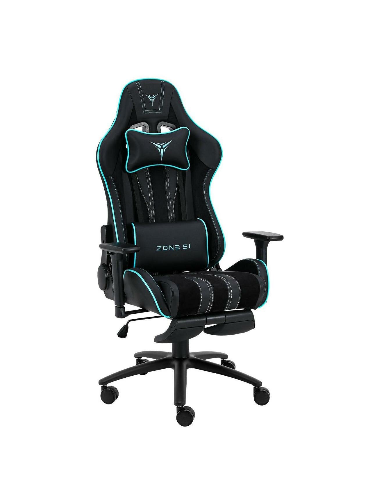 Кресло компьютерное игровое ZONE 51 GRAVITY PLUS Black Z51-GRP-BK