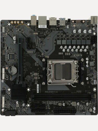 Изображение товара Материнская плата Gigabyte A620M H, SocketAM5, AMD A620, mATX