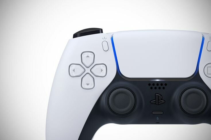 Геймпад Sony "DualSense", для Playstation 5, беспроводной, вибро отдача, акселерометр — фото 1