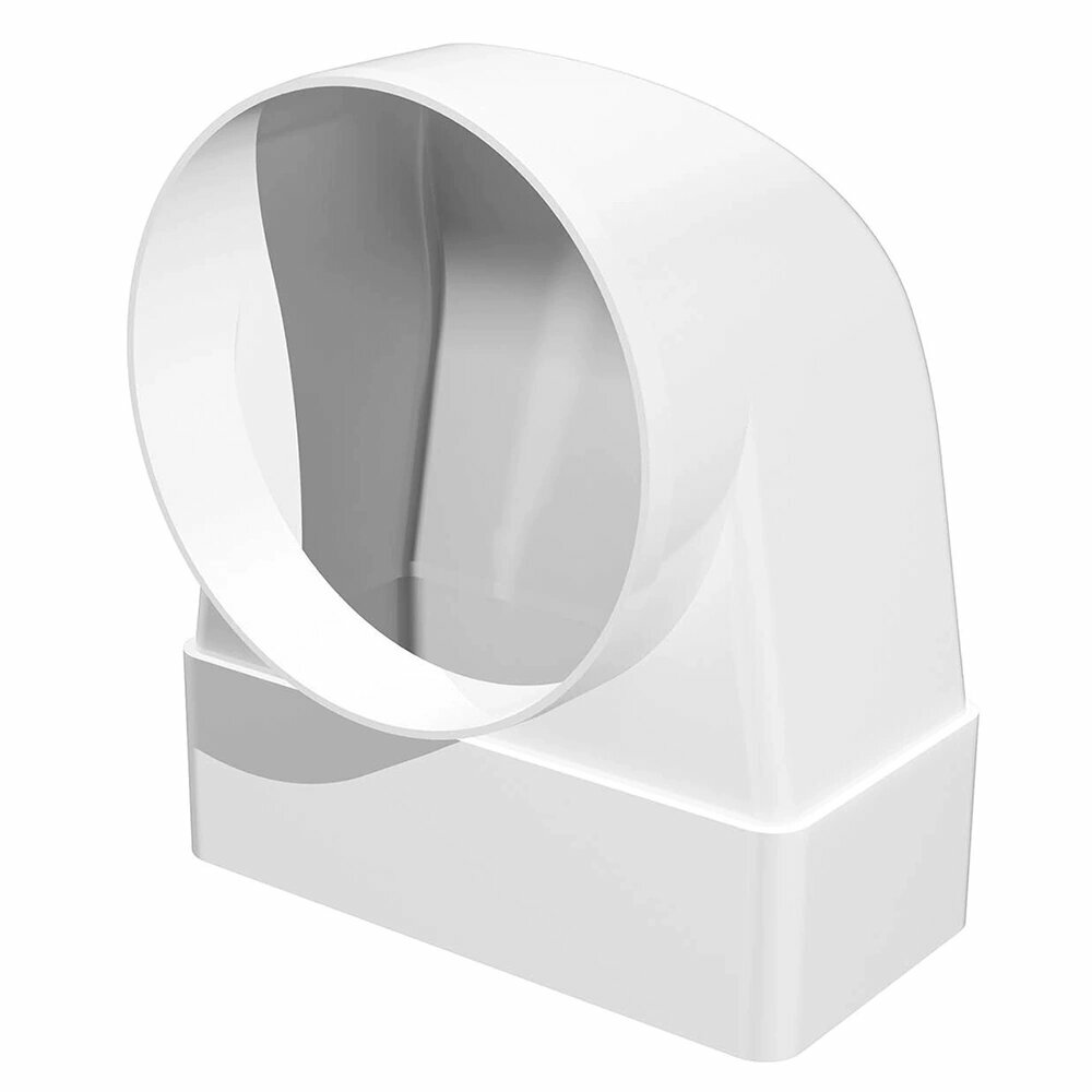 Колено ERA для воздуховода 204х60/D150 мм